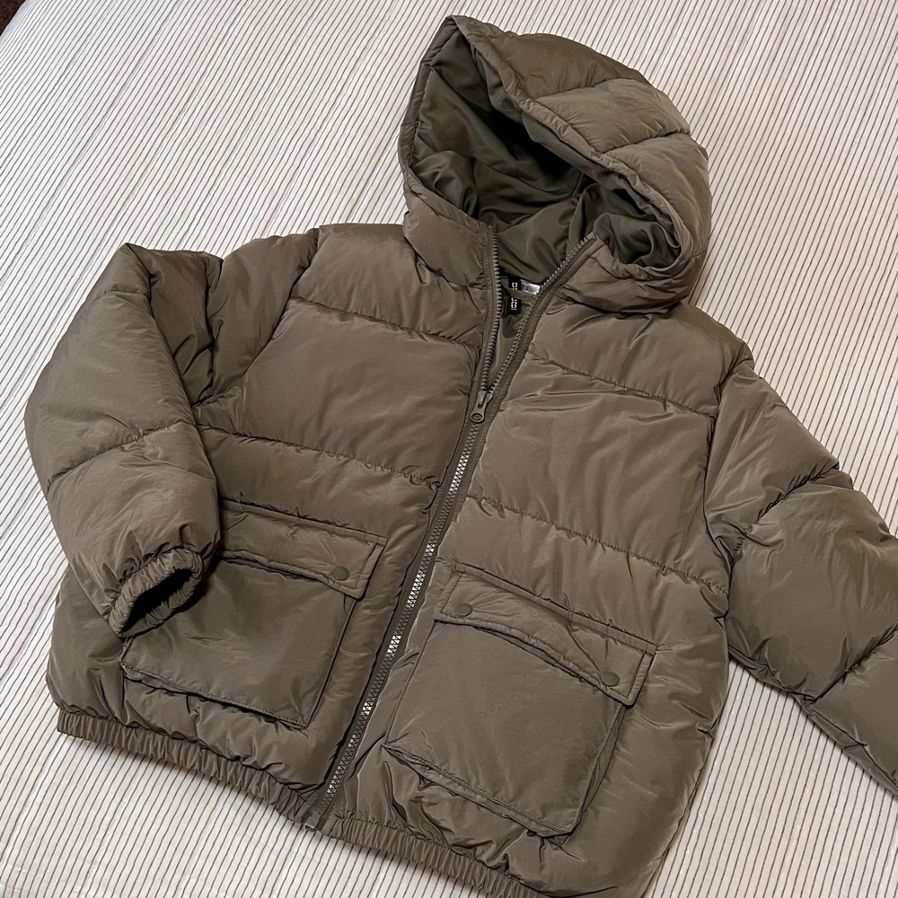 Padded Puffer Jacket Olive green 🫒 Size L